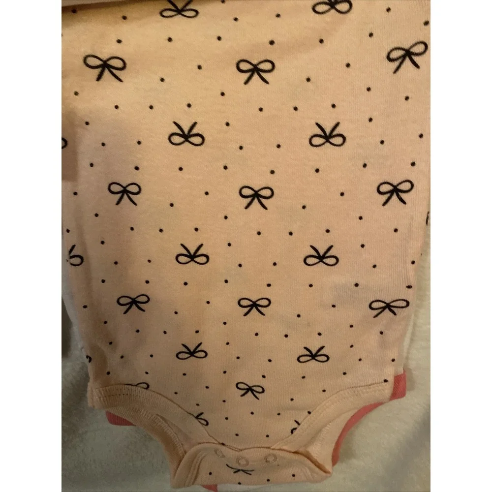 Koala Baby Onepiece Bodysuit  4 Pc Set Tutu Pink Ballerina Dancer Bows  3-6 Mth